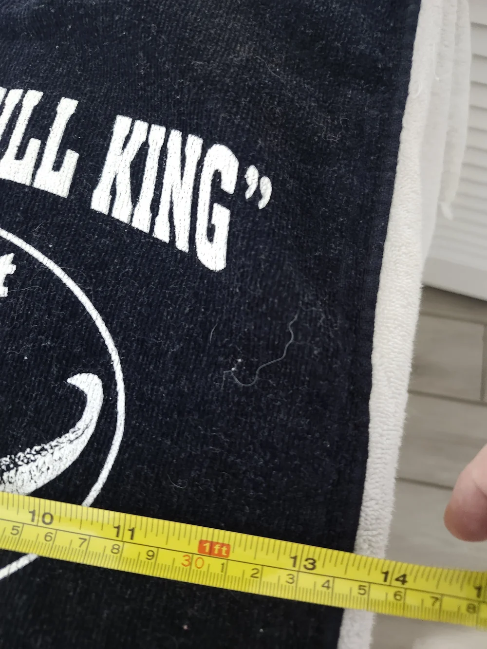 Kiewit 'Coal Is Still King' Navy Golf Towel